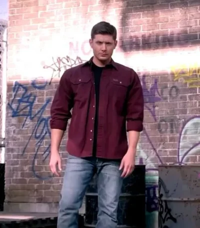 Dean Winchester Red Shirt