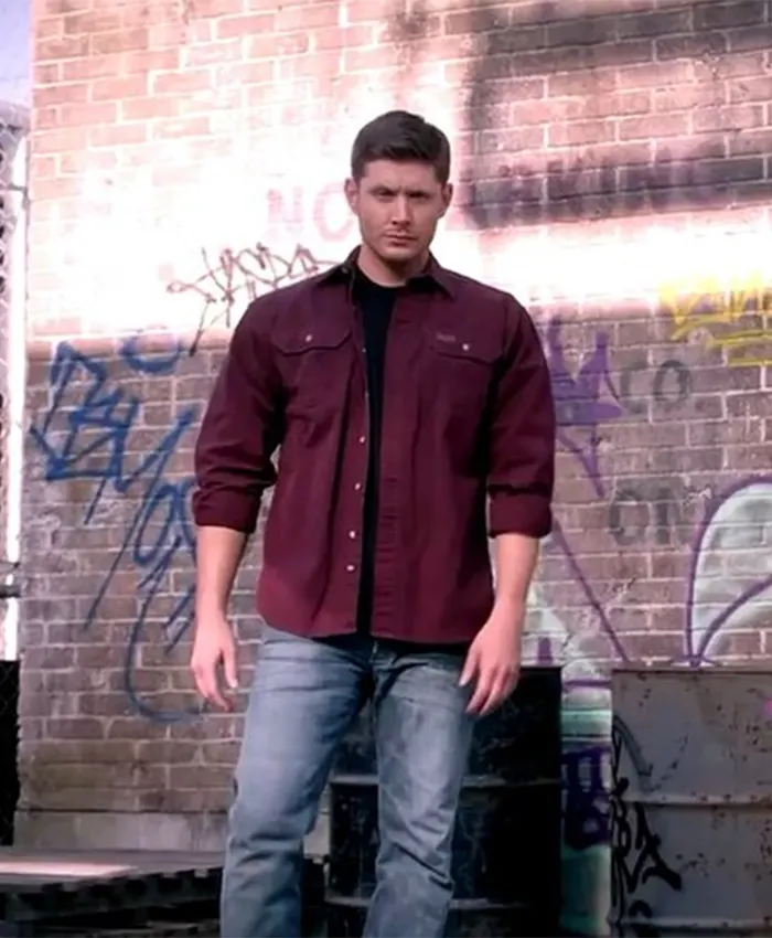Dean Winchester Red Shirt Dean Winchester Red Shirt