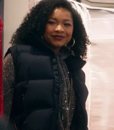 Delilah The Equalizer S05 Black Puffer Vest