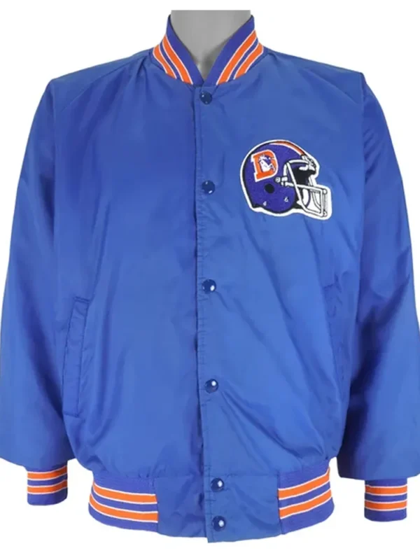 Denver Broncos 1990s Blue Jacket