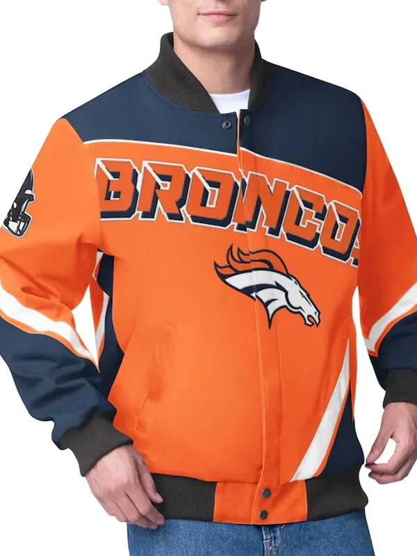 Denver Broncos Maximum Racing Orange Jacket