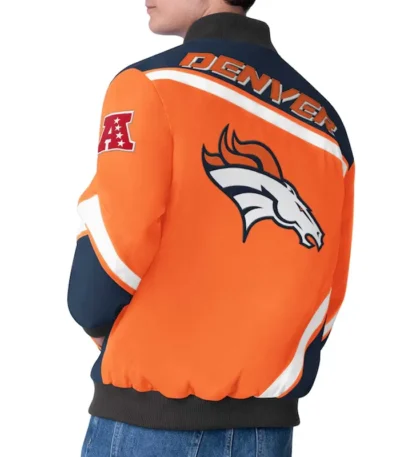 Denver Broncos Maximum Racing Orange Jacket