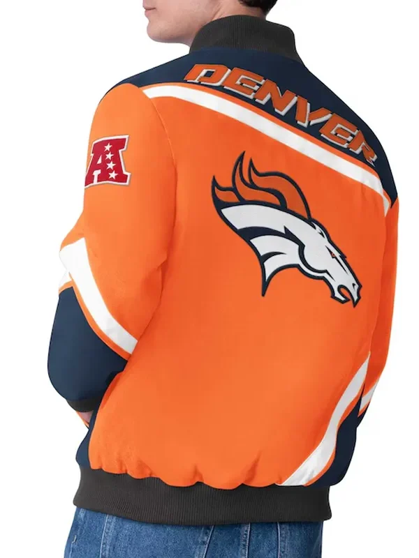 Denver Broncos Maximum Racing Orange Jacket