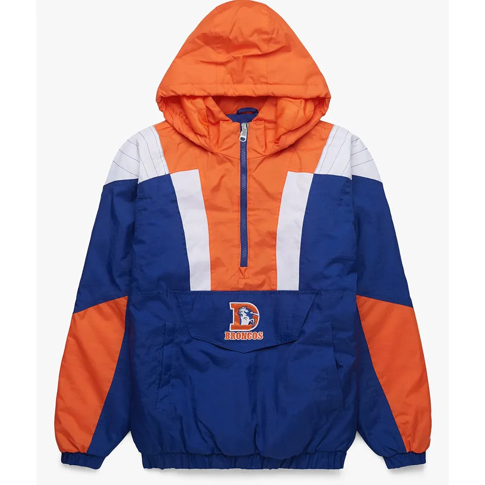 Denver Broncos Pullover Jacket Denver Broncos Pullover Jacket