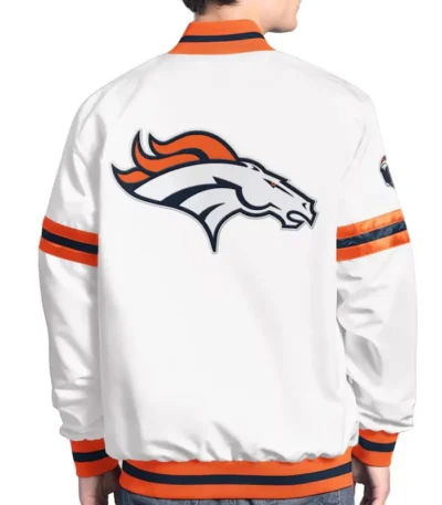Denver Broncos Scout Varsity Satin Jacket
