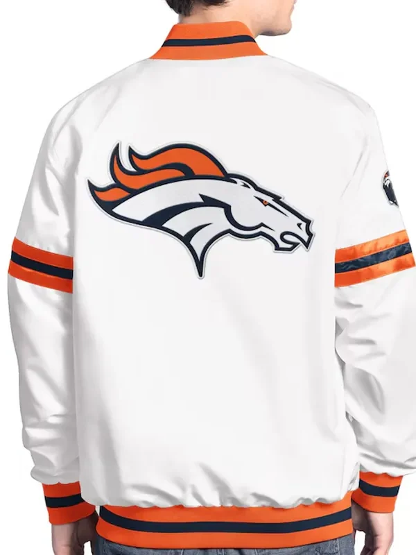 Denver Broncos Scout Varsity Satin Jacket