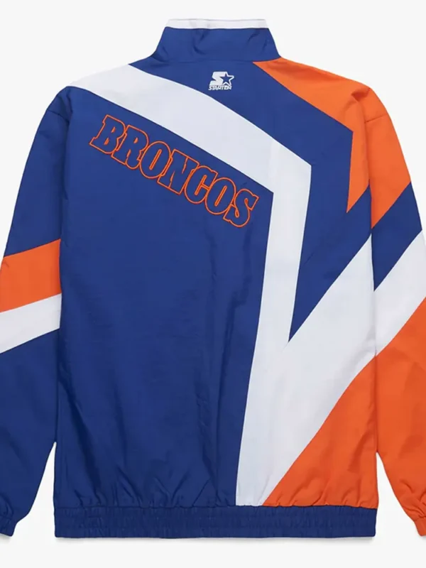 Denver Broncos Star Windbreaker Jacket