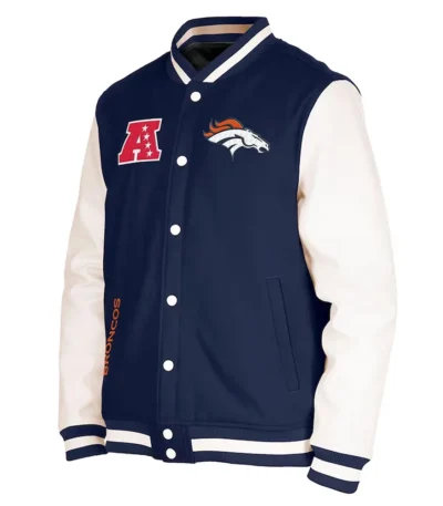 Denver Broncos Third Down Varsity Jacket