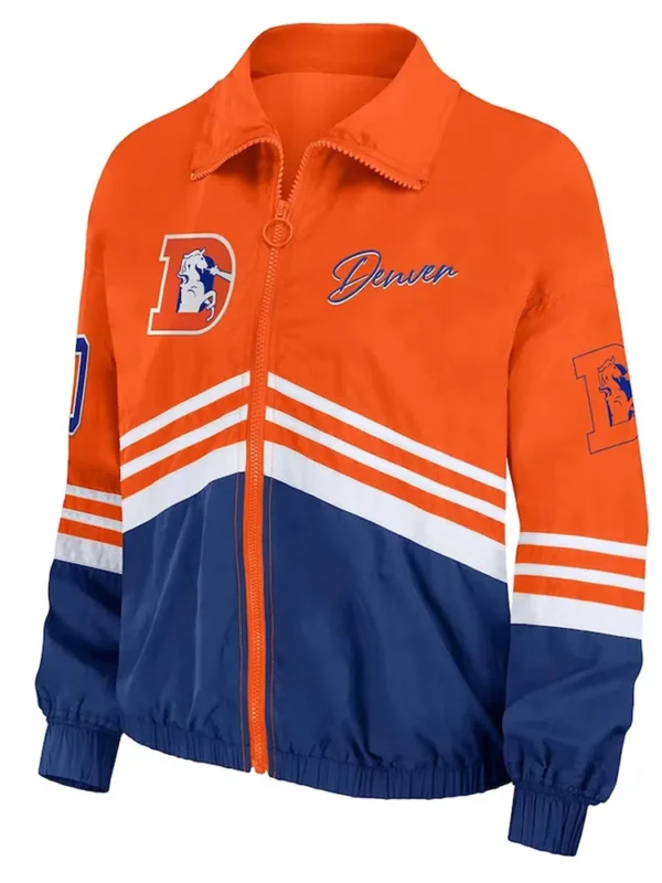 Denver Broncos Throwback Windbreaker Jacket