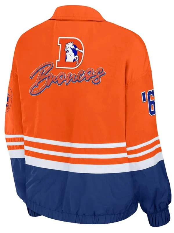 Denver Broncos Throwback Windbreaker Jacket