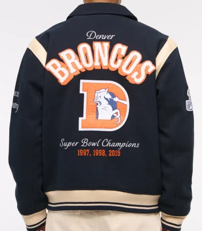 Denver Broncos Varsity Bomber Jacket