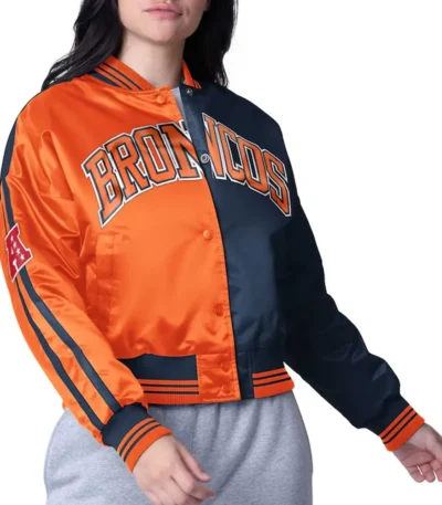 Denver Broncos Zone Blitz Orange-Navy Jacket