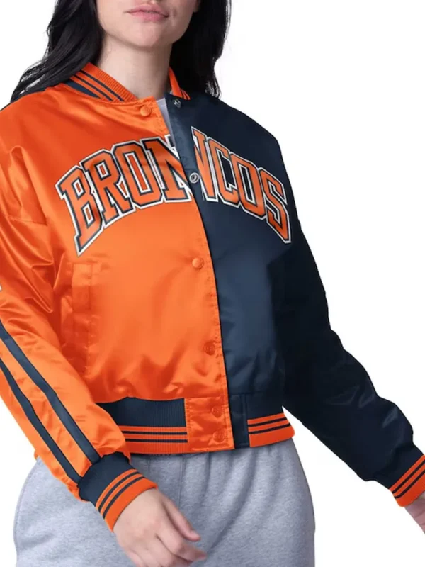 Denver Broncos Zone Blitz Orange-Navy Jacket