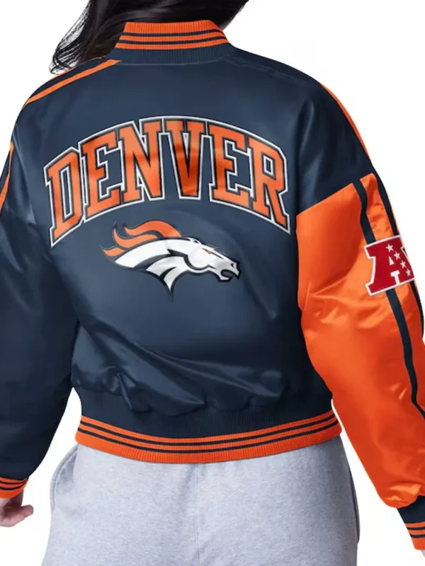 Denver Broncos Zone Blitz Orange-Navy Jacket