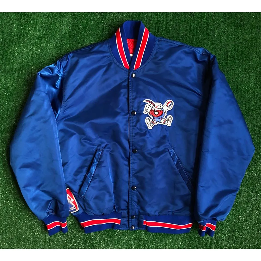Denver Nuggets 90s Bomber Jacket Denver Nuggets 90s Bomber Jacket