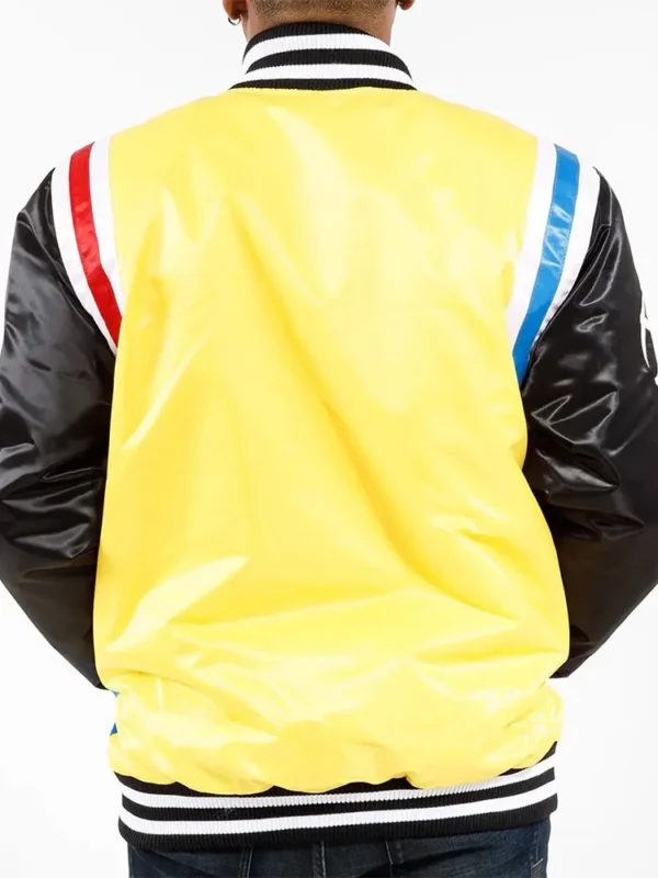 Denver Nuggets Color Block Satin Jacket