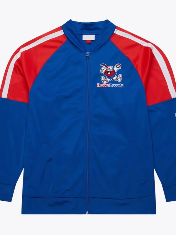 Denver Nuggets Color Blocked Full-Zip Track Jacket