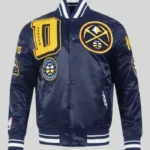 Denver Nuggets Mashup Varsity Jacket