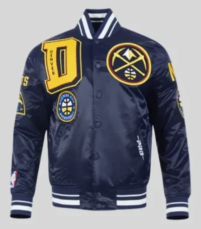 Denver Nuggets Mashup Varsity Jacket