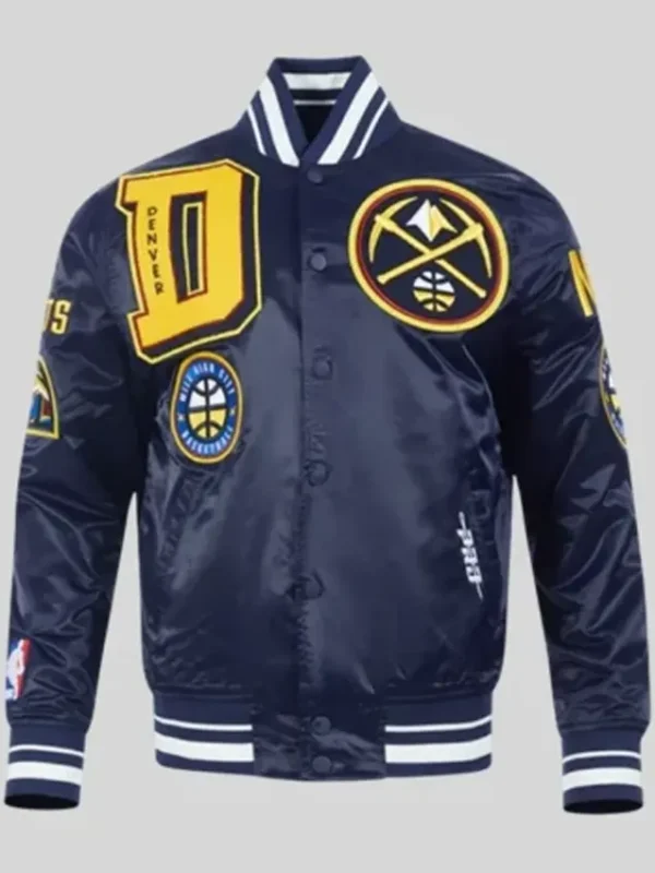 Denver Nuggets Mashup Varsity Jacket