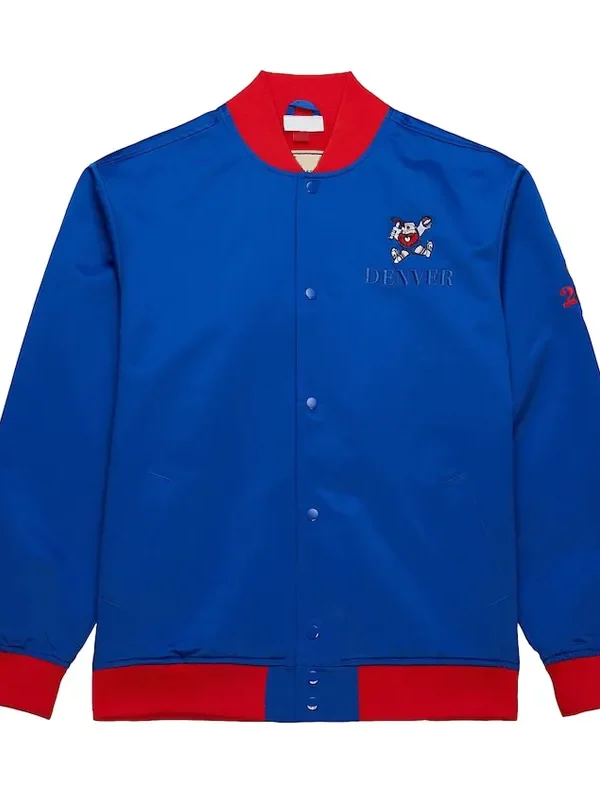 Denver Nuggets OG 3.0 Lightweight Royal Satin Jacket