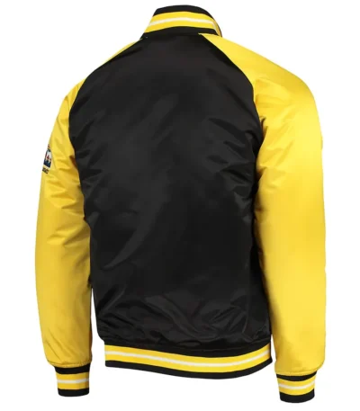 Denver Nuggets Reload 3.0 Hardwood Classics Varsity Satin Jacket