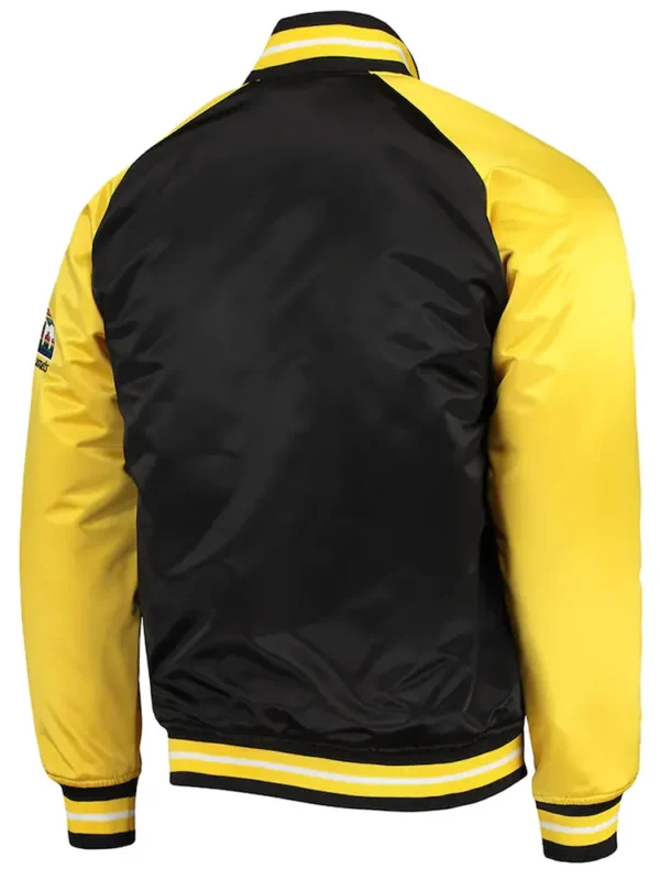 Denver Nuggets Reload 3.0 Hardwood Classics Varsity Satin Jacket