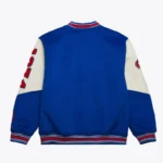Denver Nuggets Team History Royal Vintage Logo Varsity Jacket