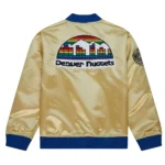 Denver Nuggets Team OG 2.0 Gold Satin Jacket