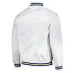 Denver Nuggets Throwback Wordmark White Jacket