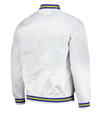 Denver Nuggets Throwback Wordmark White Jacket