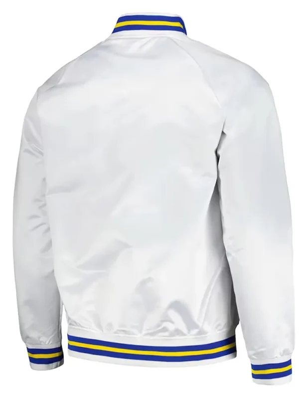 Denver Nuggets Throwback Wordmark White Jacket