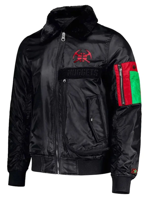 Denver Nuggets Ty Mopkins Black Jacket