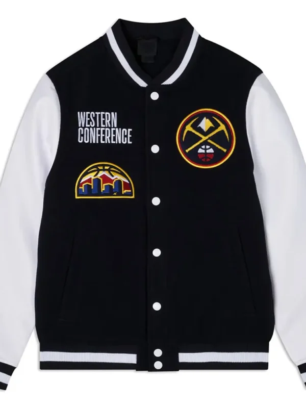 Denver Nuggets Western Conference Varsity Jacket
