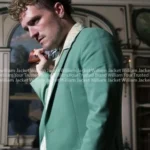 Derek Danforth The Beekeeper Green Blazer