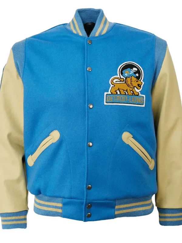 Detroit Lions 9 Matthew Stafford Varsity Jacket