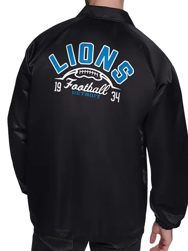 Detroit Lions Coaches Windbreaker Jacket