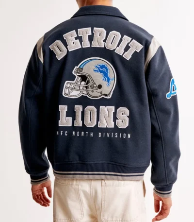 Detroit Lions Defend The Den Varsity Jacket