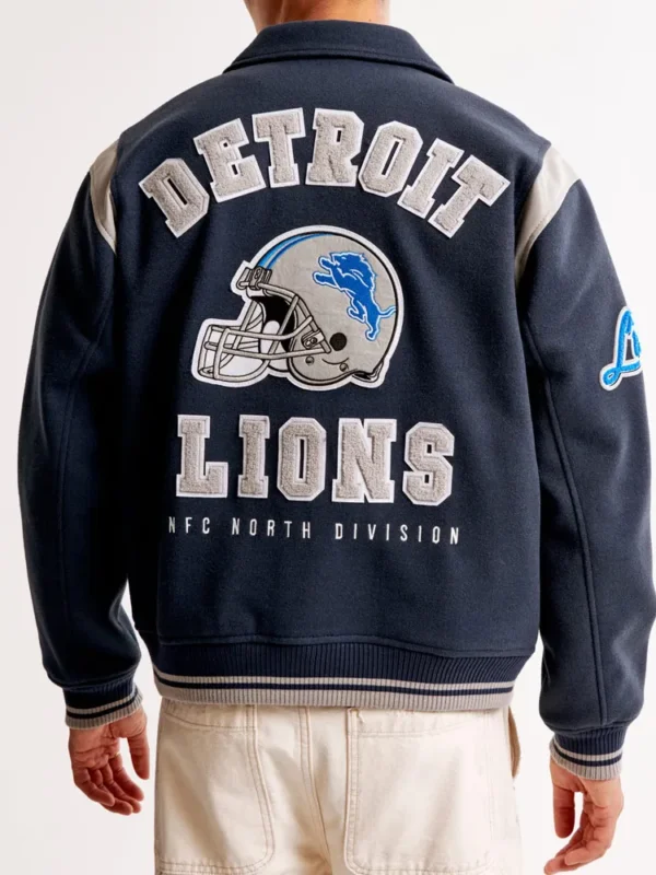 Detroit Lions Defend The Den Varsity Jacket