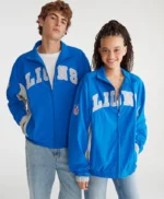 Detroit Lions Full-Zip Blue Track Jacket