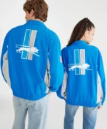 Detroit Lions Full-Zip Blue Track Jacket