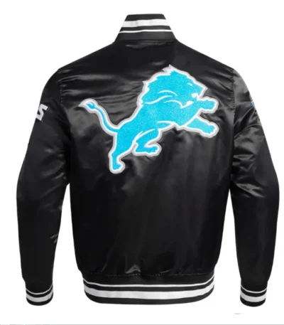 Detroit Lions Mashup Classic Rib Satin Jacket