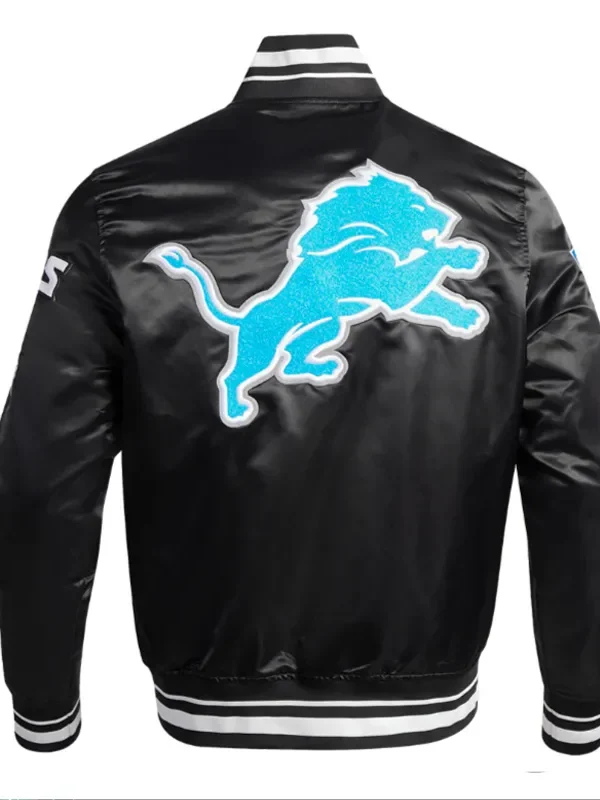 Detroit Lions Mashup Classic Rib Satin Jacket