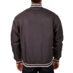 Detroit Lions Poly Twill Gray Jacket