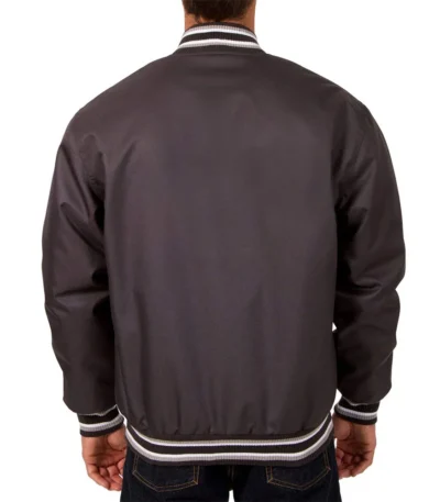 Detroit Lions Poly Twill Gray Jacket