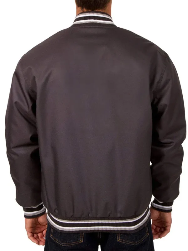 Detroit Lions Poly Twill Gray Jacket