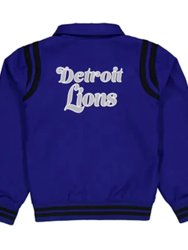 Detroit Lions Sport Night Teddy Varsity Jacket