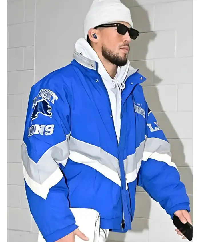 Devin Booker Detroit Lions Jacket Devin Booker Detroit Lions Jacket