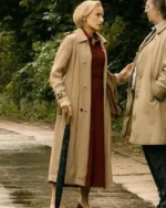 Slow Horses S02 Diana Taverner Cotton Trench Coat