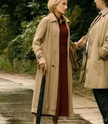 Slow Horses S02 Diana Taverner Cotton Trench Coat